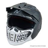 NITRO NZ302 Attitude Chin Mask Skull Teeth