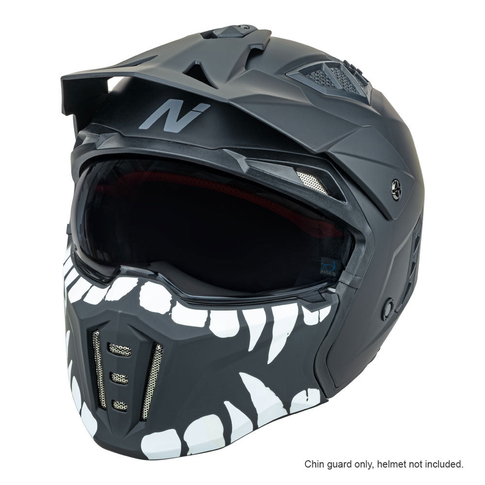 NITRO NZ302 Attitude Chin Mask Animal Teeth