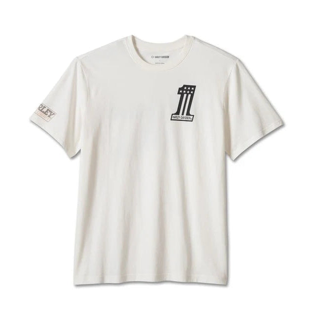 Harley-Davidson Men's Tee-Knit - Off White