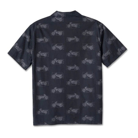 Harley-Davidson Men's Fueled Printed Button-Up Shirt