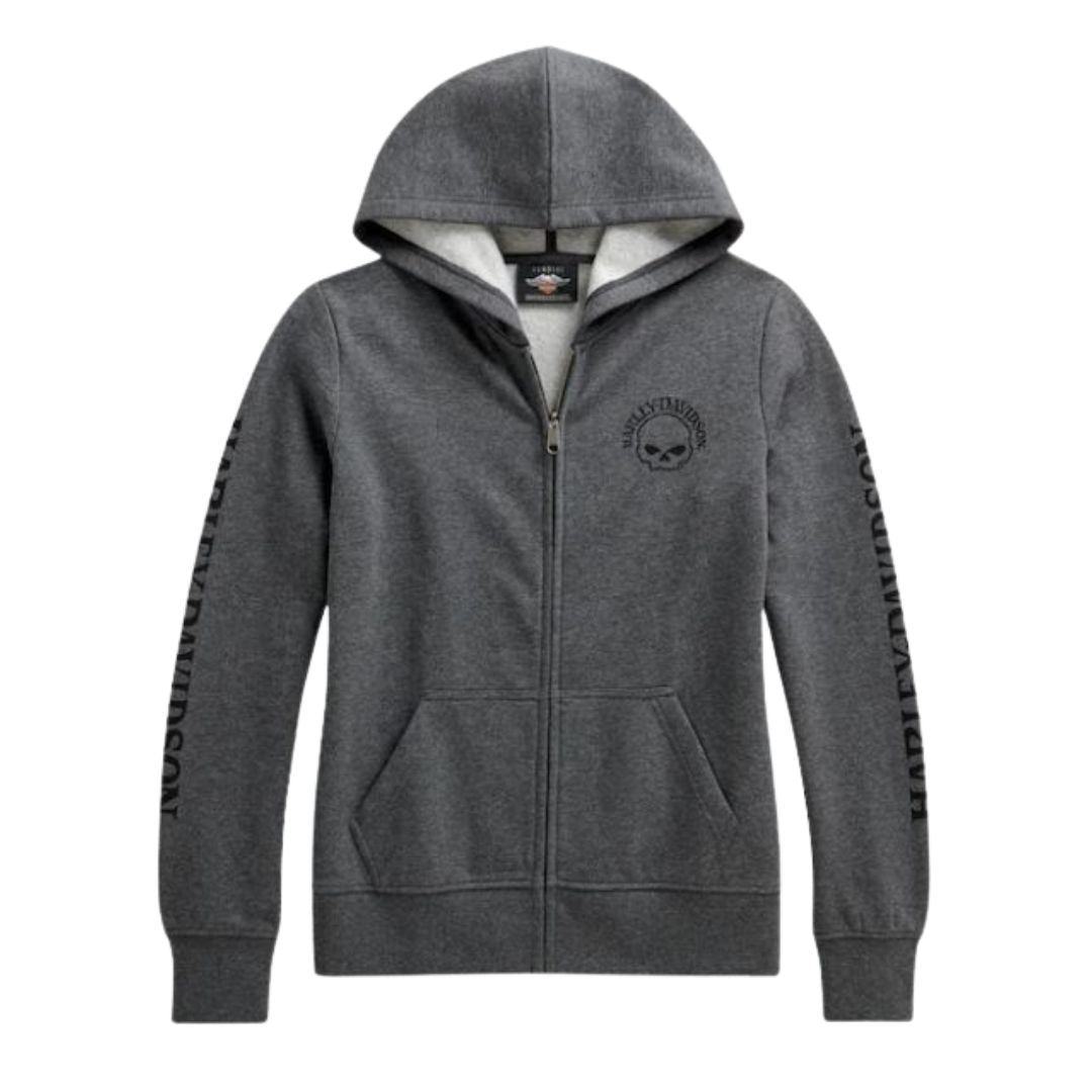 Harley Davidson Twin Cranium Hoodie 99058-24VW Harley-Davidson