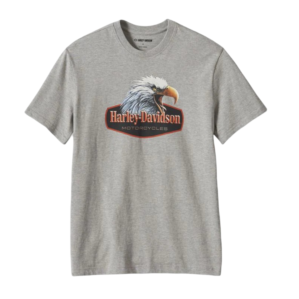 Harley-Davidson Men's Bald Eagle T-Shirt - Dark Grey Heather