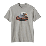 Harley-Davidson Men's Bald Eagle T-Shirt - Dark Grey Heather