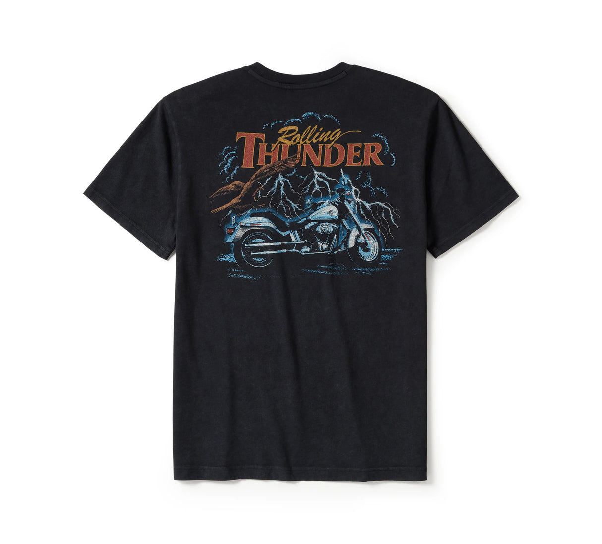 Harley-Davidson Men's Lightning Bolt Pocket Tee