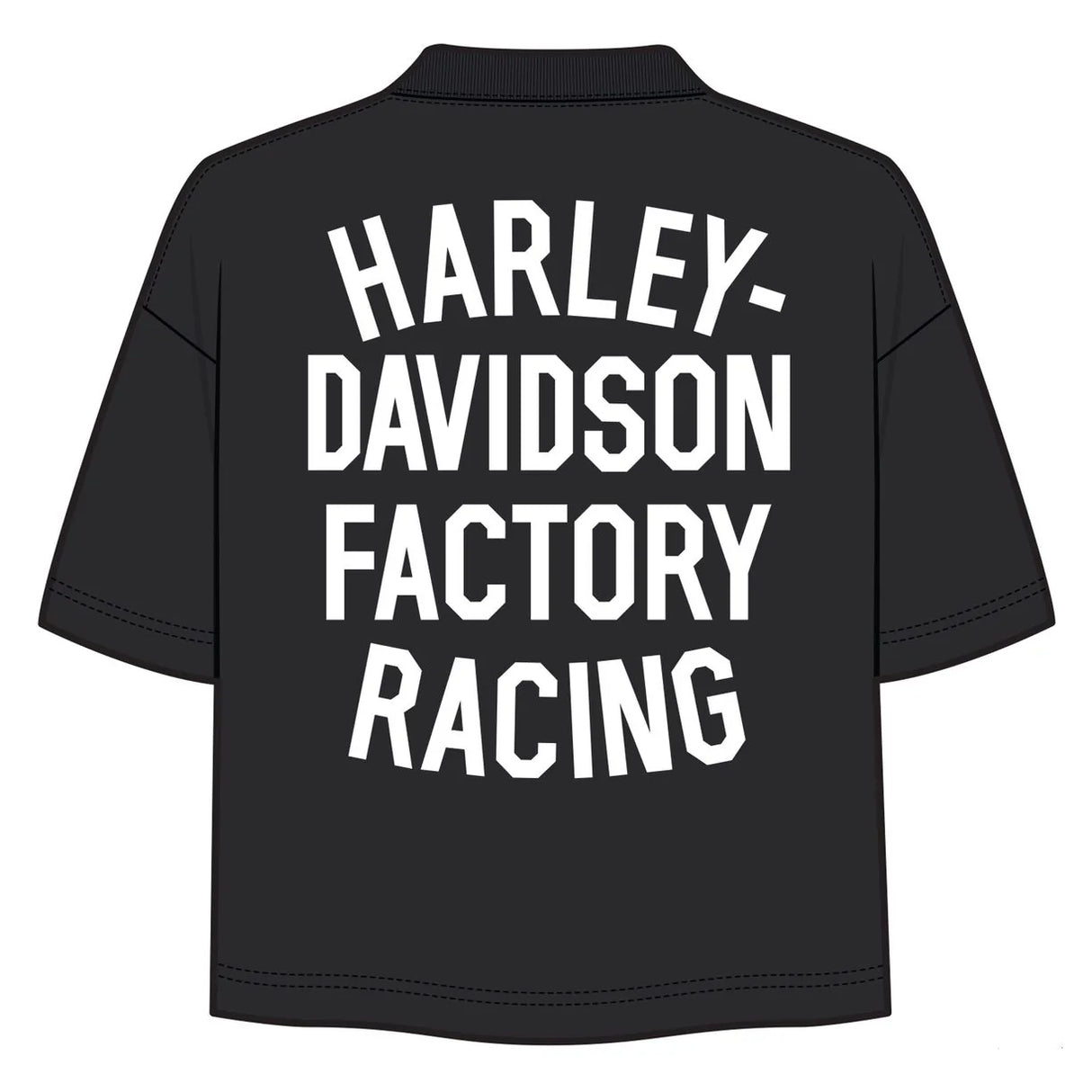 Harley-Davidson Women's Factory Racing Shirt - Black