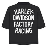 Harley-Davidson Women's Factory Racing Shirt - Black