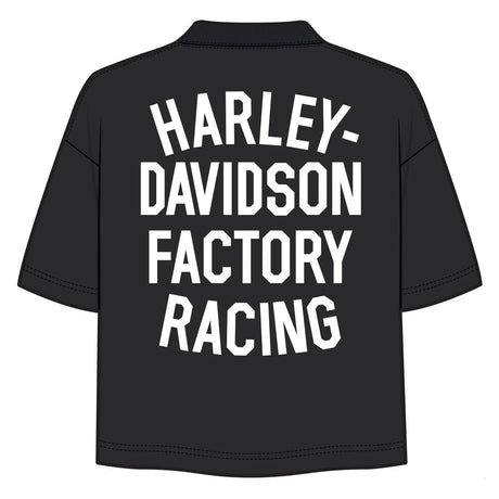 Harley-Davidson Women's Factory Racing Shirt - Black