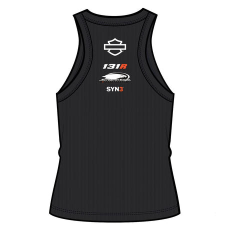 Harley-Davidson Women's Factory Racing Tank Top - Black
