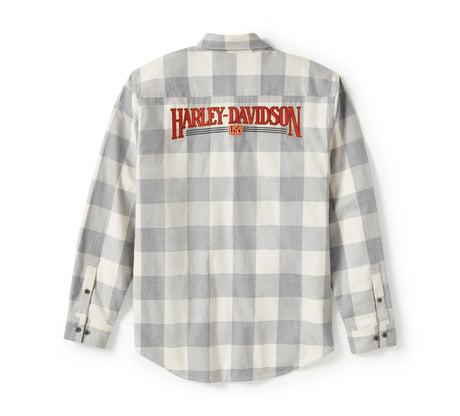 Harley-Davidson Women's Heritage Plaid Long Sleeve Shirt