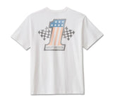 Harley-Davidson Men's #1 Racing T-Shirt - White