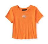 Harley-Davidson Women's Essential Arched Font Babydoll Tee