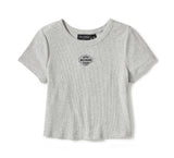 Harley-Davidson Women's Essential Arched Font Babydoll Tee