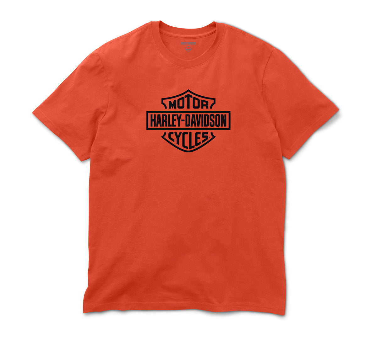 Harley-Davidson Men's Standard Bar & Shield Tee - Vintage Orange