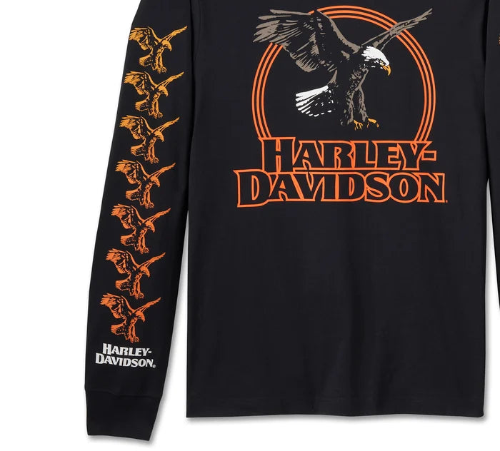Harley-Davidson Men's Rising Eagle Long Sleeve T-Shirt