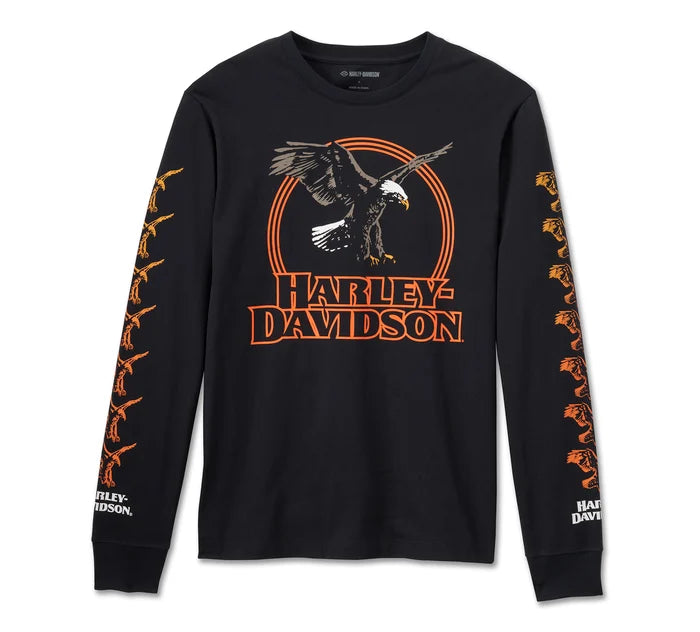 Harley-Davidson Men's Rising Eagle Long Sleeve T-Shirt