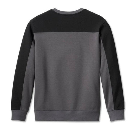 Harley-Davidson Men's Knit Sweatshirt - Dark Grey