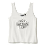 Harley-Davidson Women's Essential Bling Lace Trim Tank