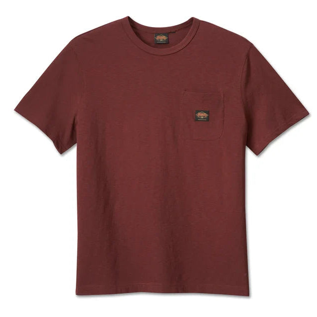 Harley-Davidson Men's 120th Anniversary Pocket T-Shirt - Dark Red