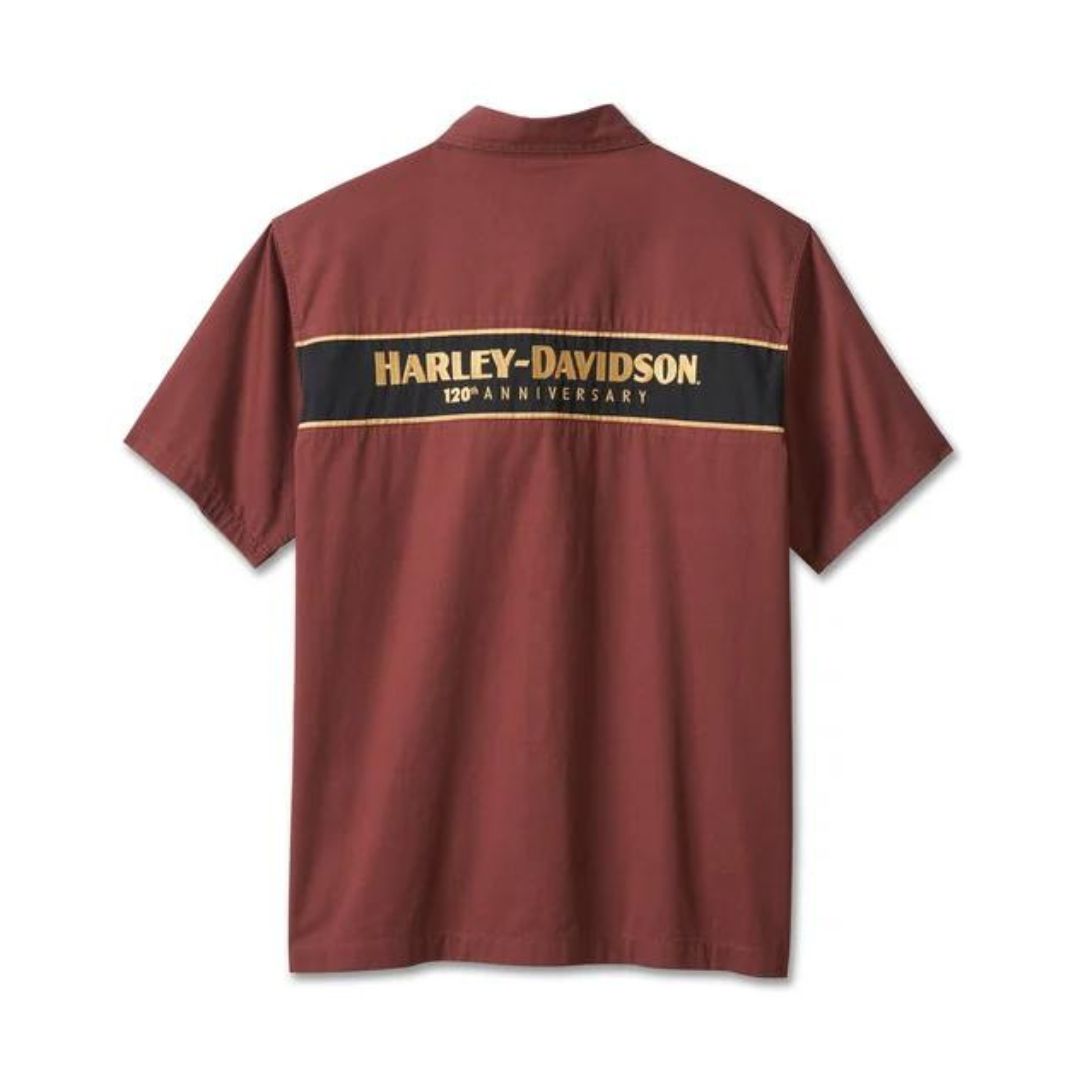 Harley-Davidson Men's 120th Anniversary Mechanic Shirt – V-Twins