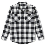 Harley-Davidson Men's Woven Shirt - Black/Off White