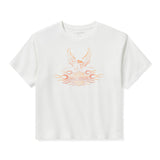 Harley-Davidson Women's Flaming Eagle Boxy Tee