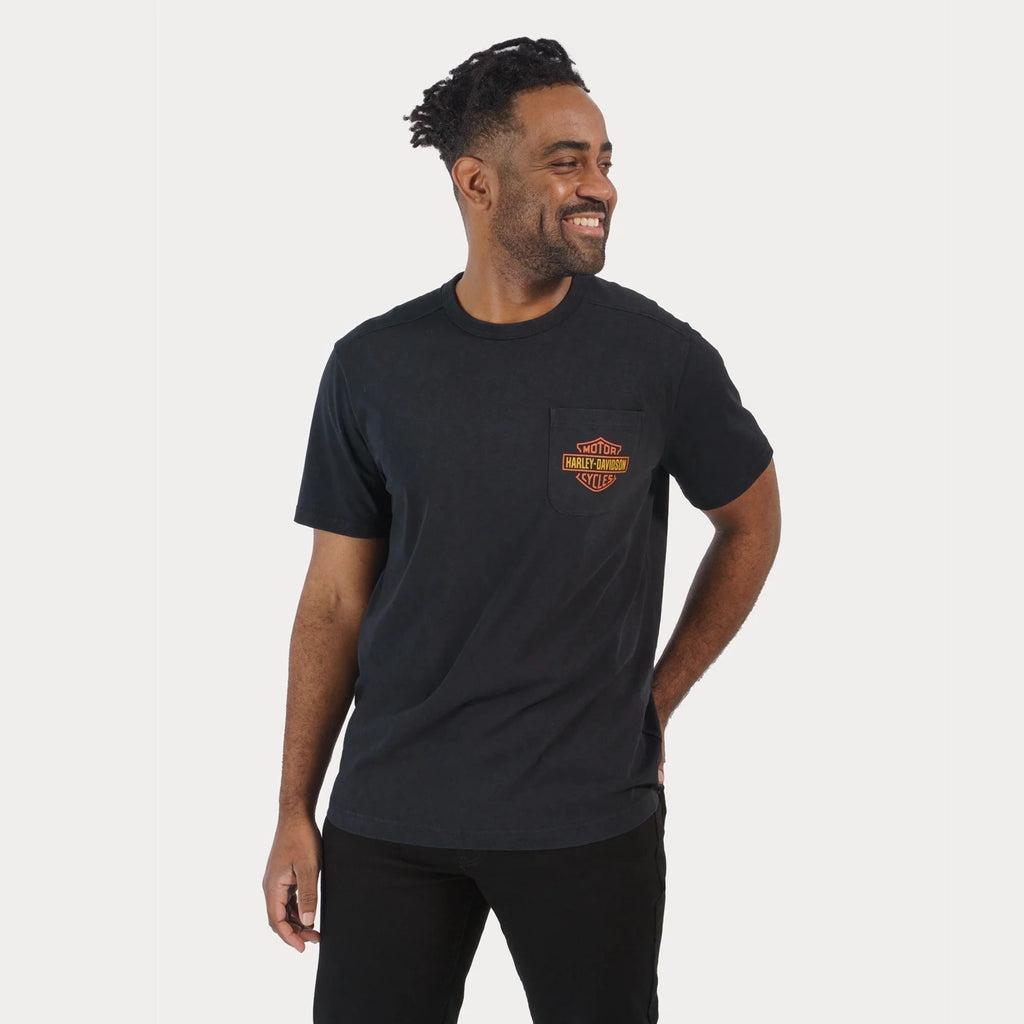 Harley-Davidson Men's Whiplash Pocket T-Shirt – V-Twins Motorcycles