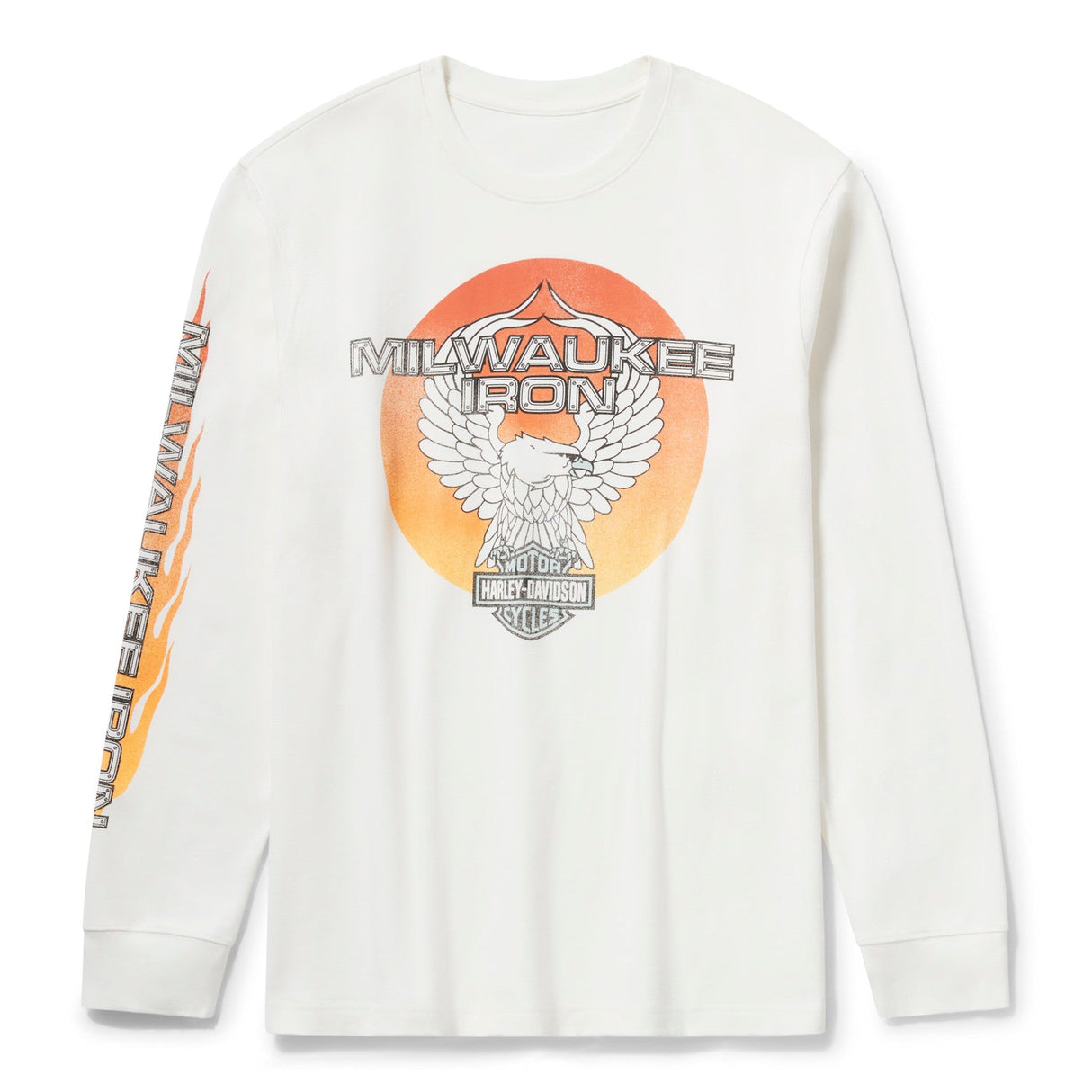 Harley-Davidson Men's Long Sleeve Tee - White