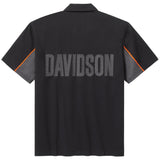 Harley-Davidson Men's Essential Mechanics Shirt - Black/Grey