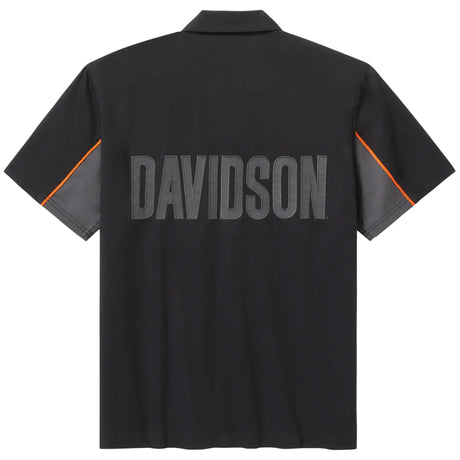 Harley-Davidson Men's Essential Mechanics Shirt - Black/Grey