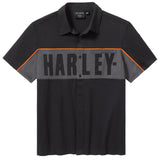 Harley-Davidson Men's Essential Mechanics Shirt - Black/Grey