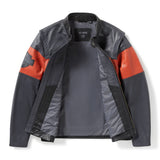 Harley-Davidson Men's Essential Convertible Leather Jacket - Black/Grey