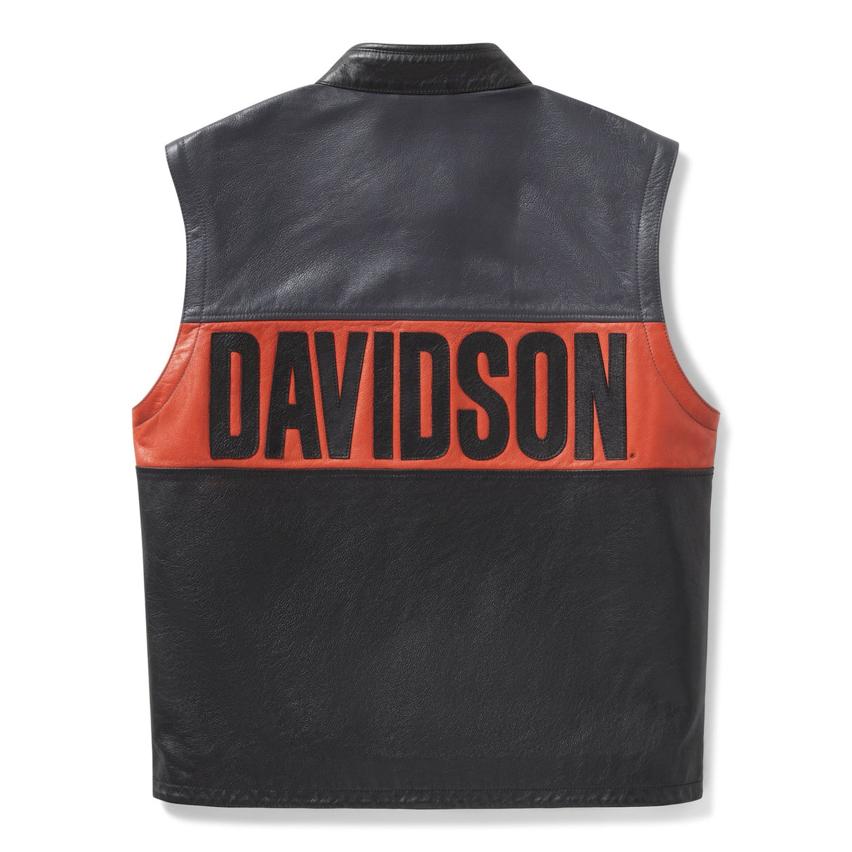 Harley-Davidson Men's Essential Convertible Leather Jacket - Black/Grey