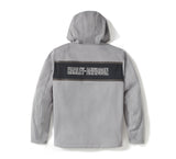 Harley-Davidson Men's Trenton Deflector 2.0 Hooded Riding Fleece - Colorblock