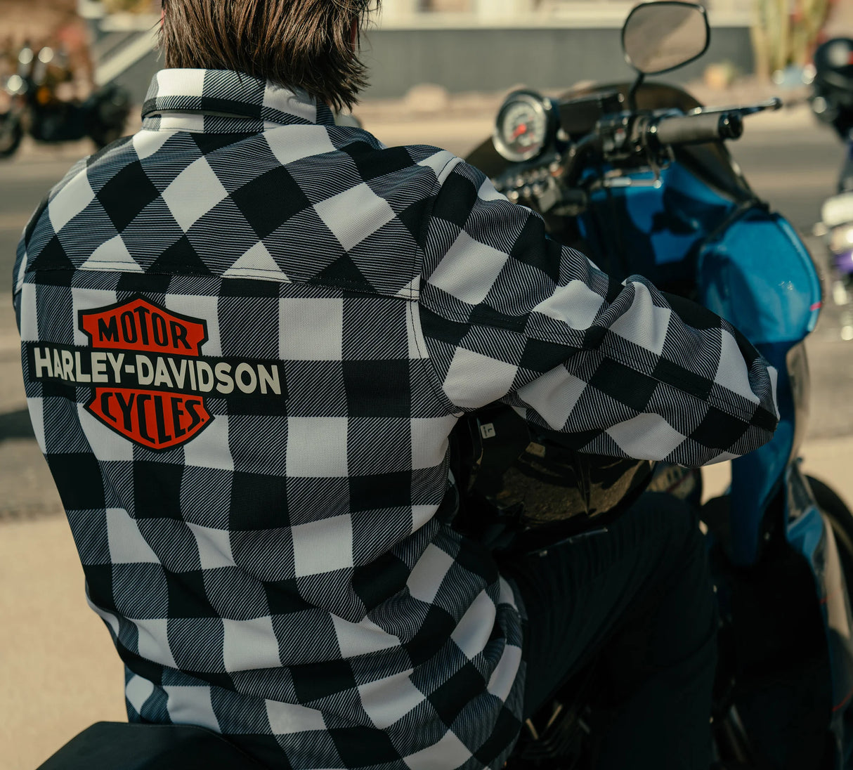 Harley-Davidson Men's H-D Mesh Operative Riding Shirt Jacket