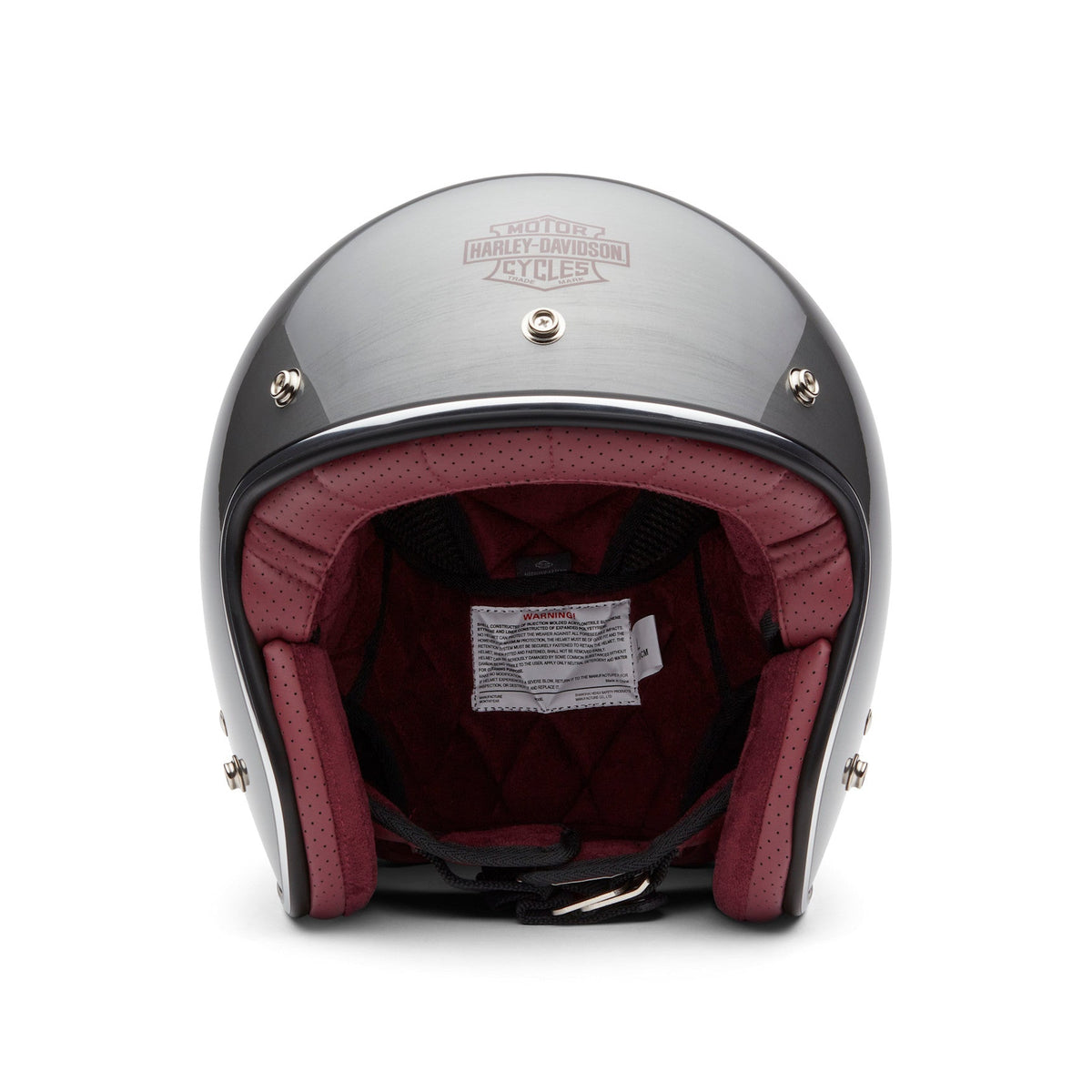 Harley-Davidson Ace C02 3/4 Helmet - Gloss Grey