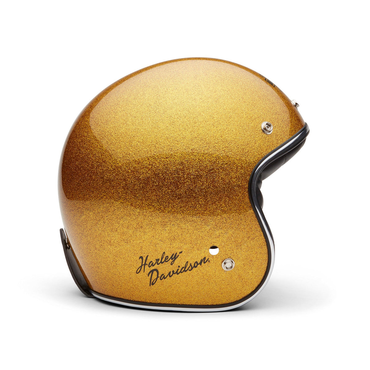 Harley-Davidson Ace C02 3/4 Helmet - Gloss - Gold Flake