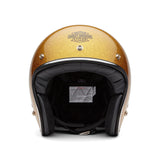Harley-Davidson Ace C02 3/4 Helmet - Gloss - Gold Flake