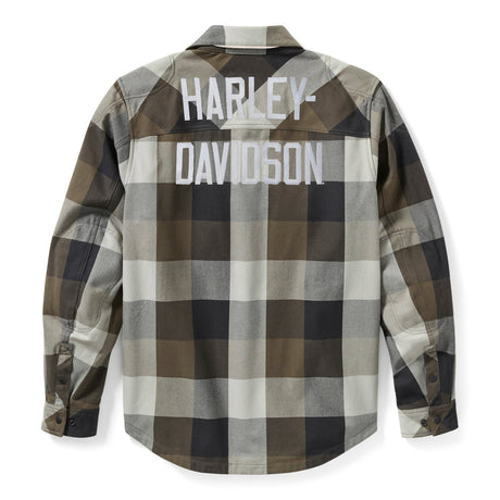 Harley-Davidson Men's Operative 2.0 Riding Shirt Jacket - Grey