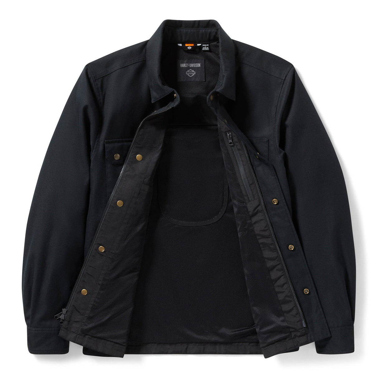 Harley-Davidson Men's Chore Riding Jacket - Black