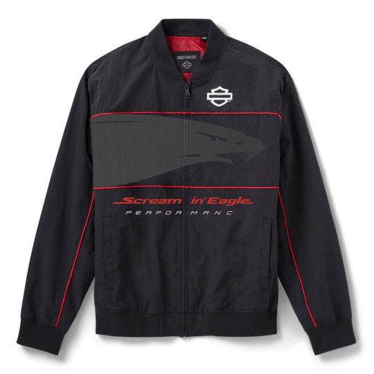 Harley-Davidson Men's Screamin Eagle Bomber Jacket - Black