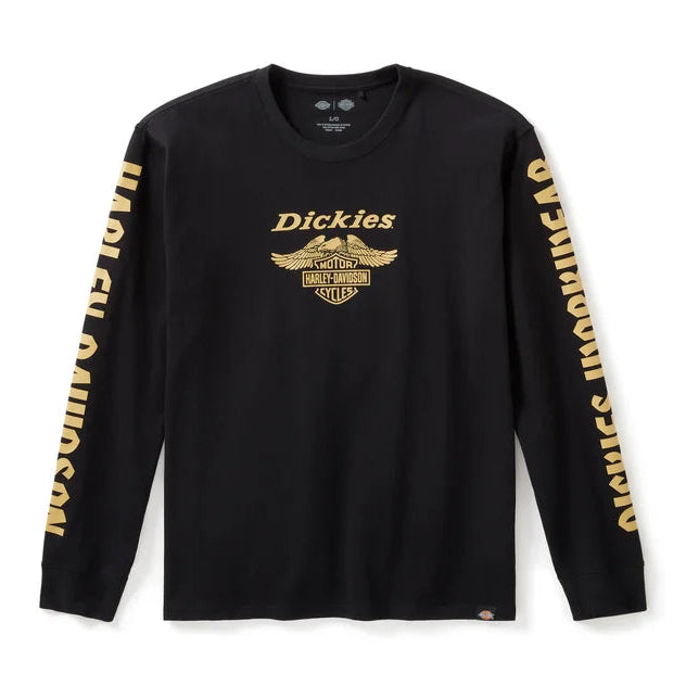Harley-Davidson x Dickies Men's Heavyweight Long Sleeve Eagle Tee