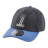 Harley-Davidson Men's  #1 Fitted Baseball Cap - Black/Blue