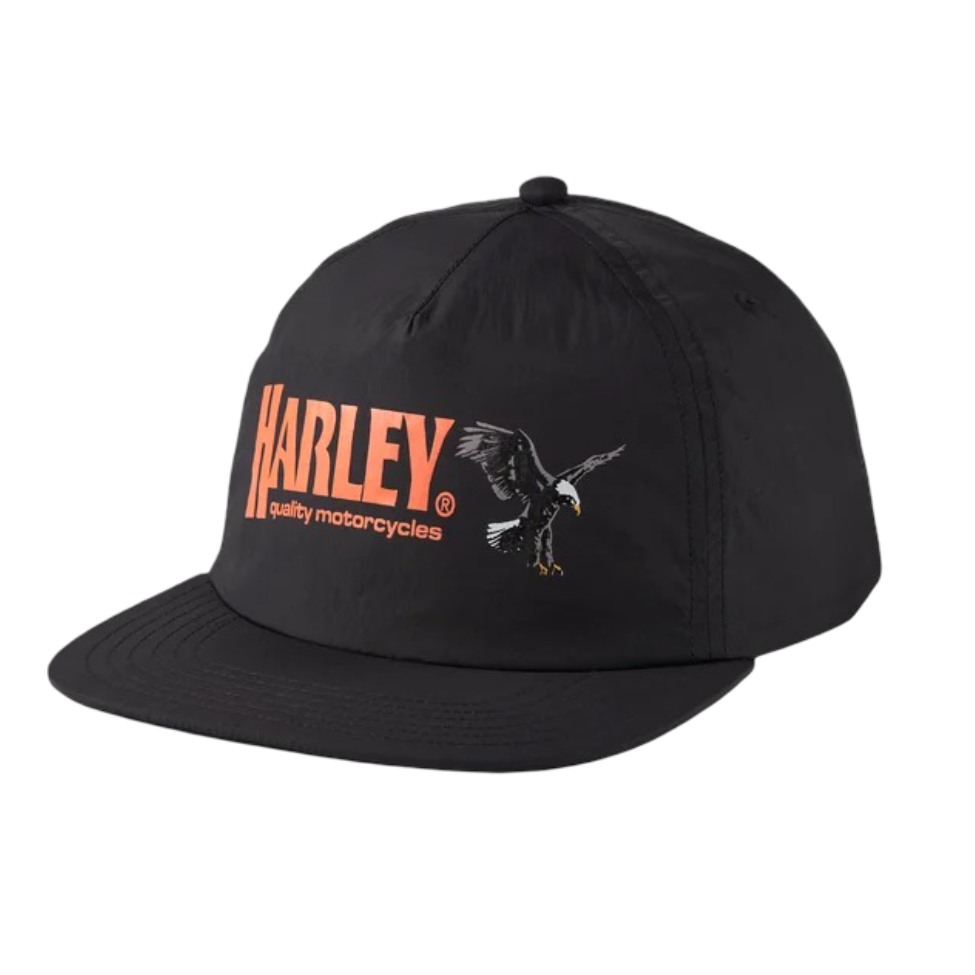 Harley-Davidson Rising Eagle Vintage Five Panel Adjustable Cap