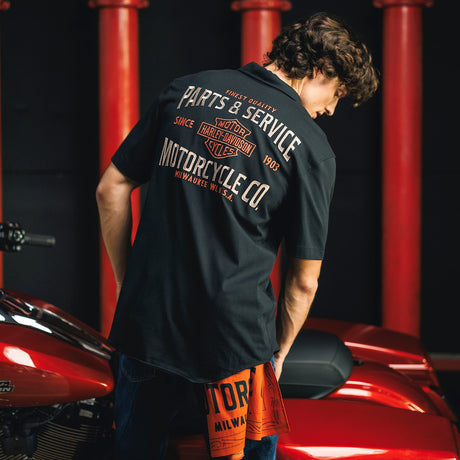 Harley-Davidson Parts & Services Bandana - Orange