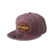 Brown Harley-Davidson cap on a white background