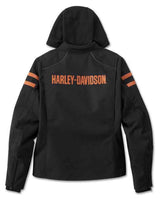 Harley-Davidson Men's Ovation 3-IN-1 Textile Riding Jacket - Black