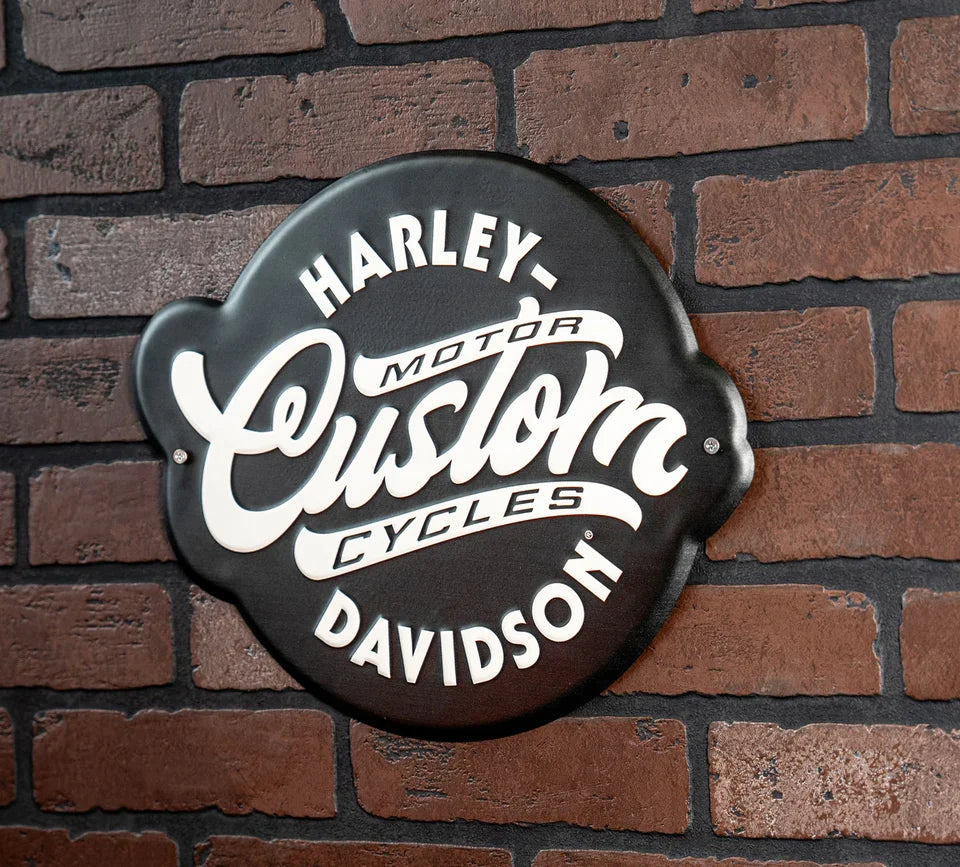 Harley-Davidson Custom Motorcycle Metal Sign