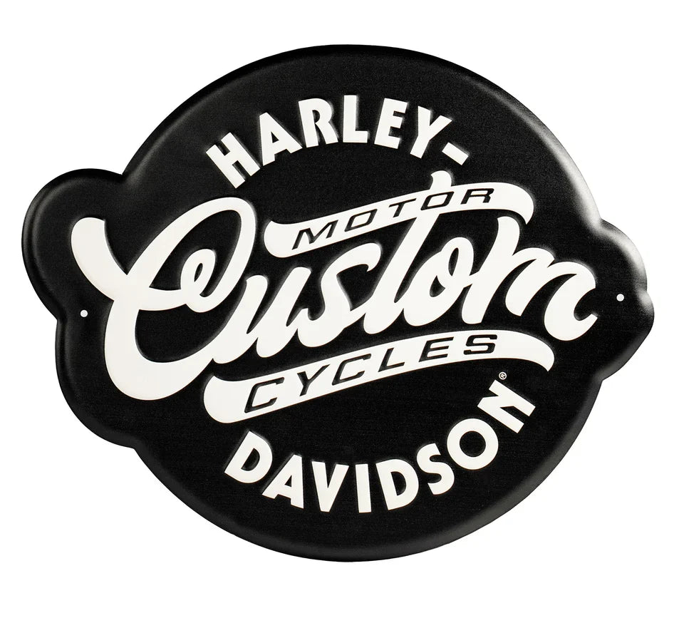Harley-Davidson Custom Motorcycle Metal Sign