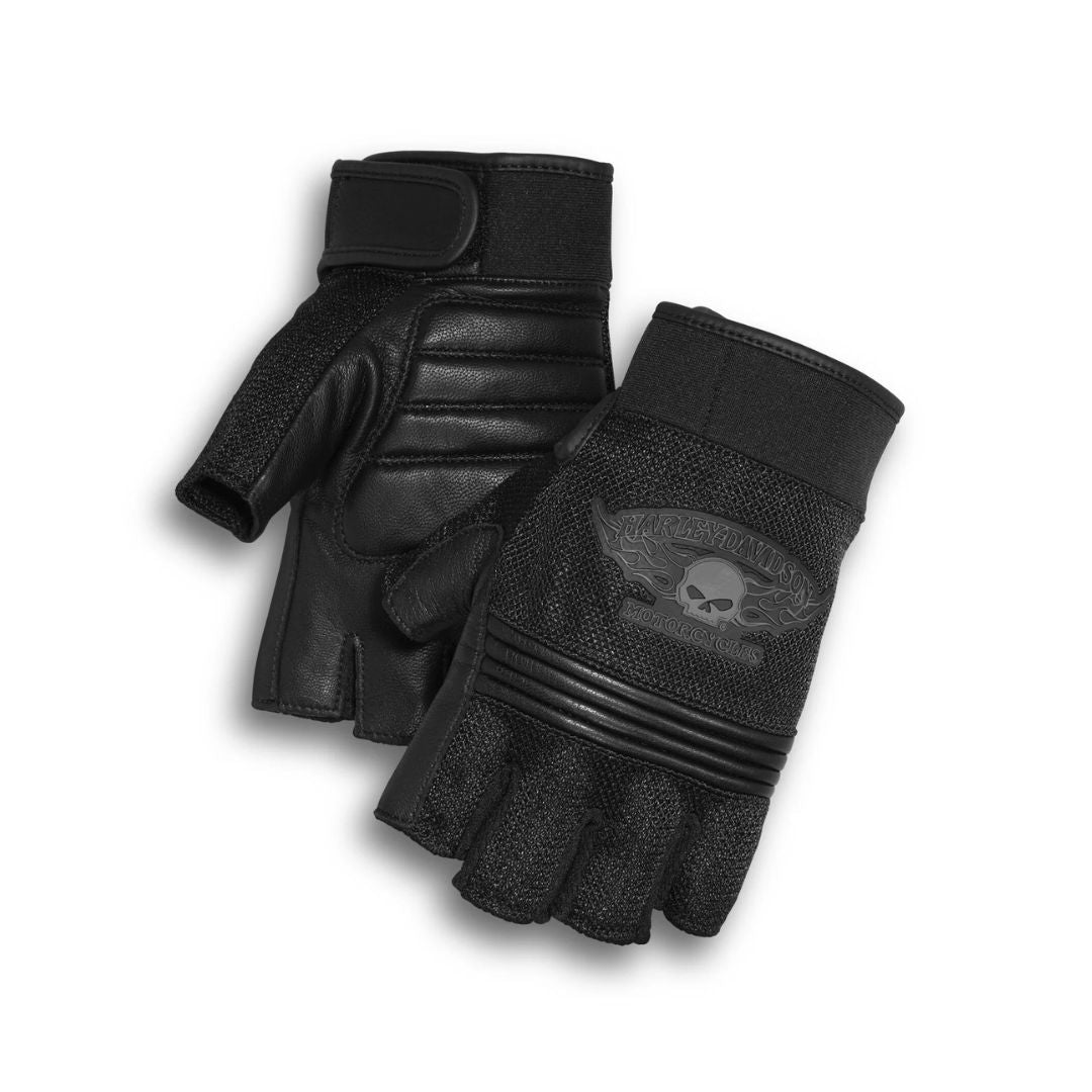 Finger Gloves Harley Davidson Gloves Leather Men's Metropolitan