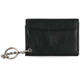 Harley-Davidson Men's Metal B&S Leather Tri-Fold Wallet w/  Chain